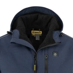 Dewalt Men's Heated Soft Shell Jacket With Sherpa Lining Kitted - 2XL, Navy - DCHJ101D1-2X 20 Dewalt Men's Heated Soft Shell Jacket With Sherpa Lining Kitted - 2XL, Navy - DCHJ101D1-2X -PowerPro Tools dewndchj101d1 2x h