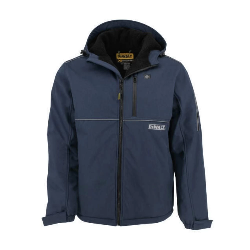 Dewalt Men's Heated Soft Shell Jacket With Sherpa Lining Kitted - Large, Navy - DCHJ101D1-L 6 Dewalt Men's Heated Soft Shell Jacket With Sherpa Lining Kitted - Large, Navy - DCHJ101D1-L - Image 4