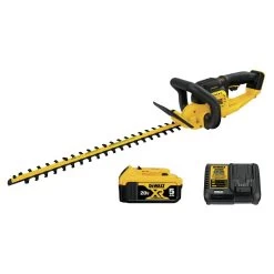 Dewalt 20V MAX Brushed Lithium-Ion 22 In. Cordless Hedge Trimmer Kit (5 Ah) - DCHT820P1