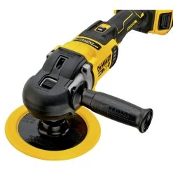 Dewalt 20V MAX XR Lithium-Ion Variable Speed 7 In. Cordless Rotary Polisher Kit (6 Ah) - DCM849P2 18 Dewalt 20V MAX XR Lithium-Ion Variable Speed 7 In. Cordless Rotary Polisher Kit (6 Ah) - DCM849P2 -PowerPro Tools dewndcm849p2 f