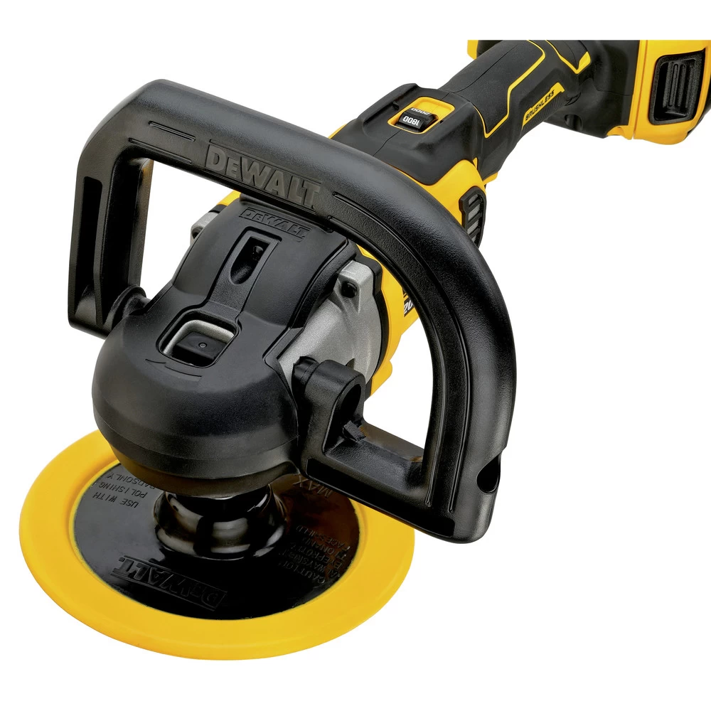 Dewalt 20V MAX XR Lithium-Ion Variable Speed 7 In. Cordless Rotary Polisher Kit (6 Ah) - DCM849P2 10 Dewalt 20V MAX XR Lithium-Ion Variable Speed 7 In. Cordless Rotary Polisher Kit (6 Ah) - DCM849P2 - Image 8