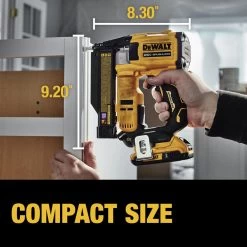 Dewalt 20V MAX ATOMIC COMPACT Brushless Lithium-Ion 23 Gauge Cordless Pin Nailer Kit (2 Ah) - DCN623D1 -PowerPro Tools dewndcn623d1 d