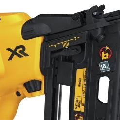 Dewalt DCN660D1 20V MAX 2.0 Ah Cordless Lithium-Ion 16 Gauge 2-1/2 In. 20 Degree Angled Finish Nailer Kit -PowerPro Tools dewndcn660d1 e