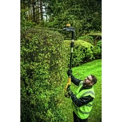 Dewalt 20V MAX Lithium-Ion Cordless Pole Hedge Trimmer Kit (4 Ah) - DCPH820M1 -PowerPro Tools dewndcph820m1 c