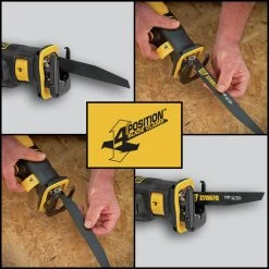 Dewalt 20V MAX XR Brushless Compact Lithium-Ion Cordless Reciprocating Saw (Tool Only) - DCS367B 21 Dewalt 20V MAX XR Brushless Compact Lithium-Ion Cordless Reciprocating Saw (Tool Only) - DCS367B -PowerPro Tools dewndcs367b l