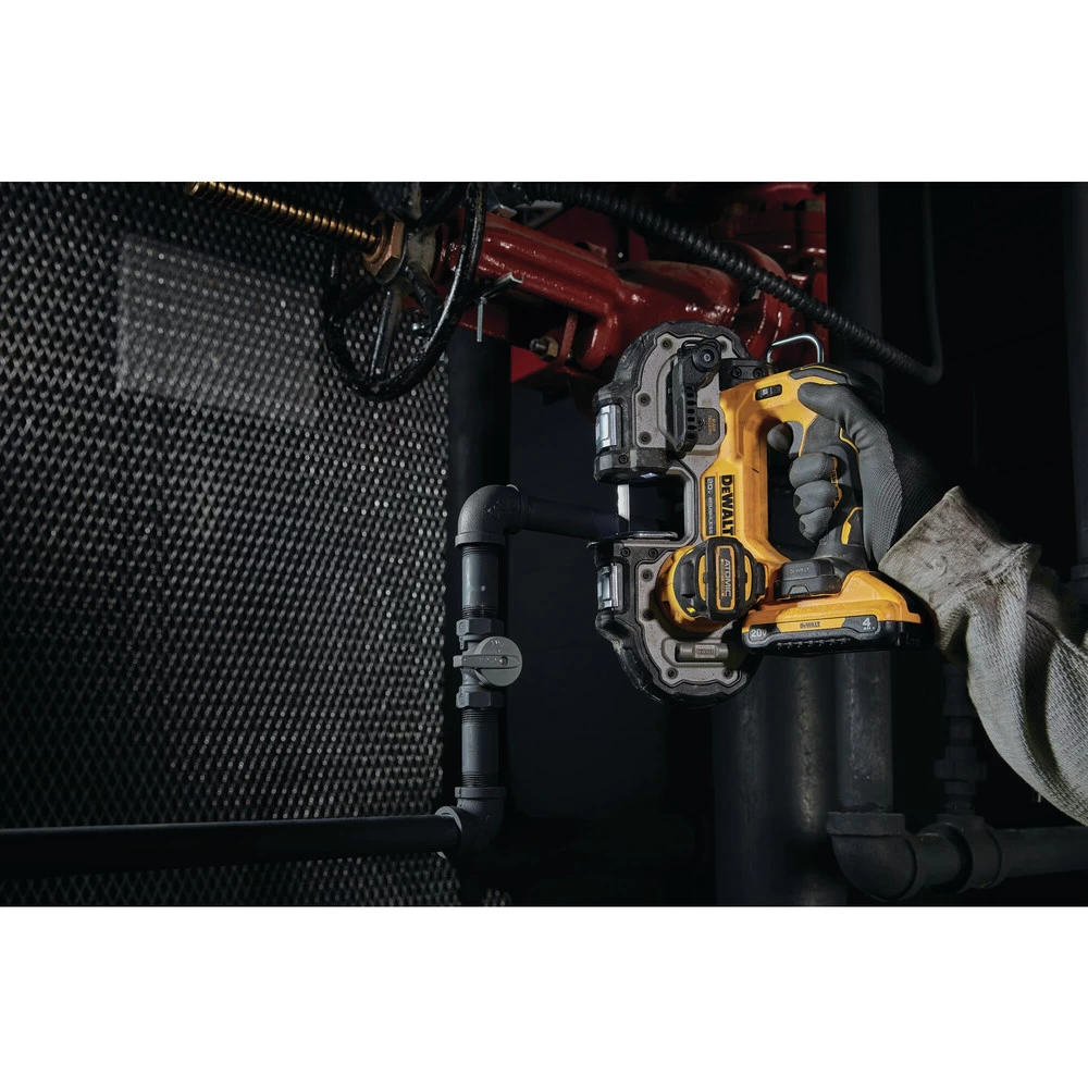Dewalt 20V MAX ATOMIC Brushless Lithium-Ion 1-3/4 In. Cordless Compact Bandsaw (Tool Only) - DCS377B 10 Dewalt 20V MAX ATOMIC Brushless Lithium-Ion 1-3/4 In. Cordless Compact Bandsaw (Tool Only) - DCS377B - Image 8