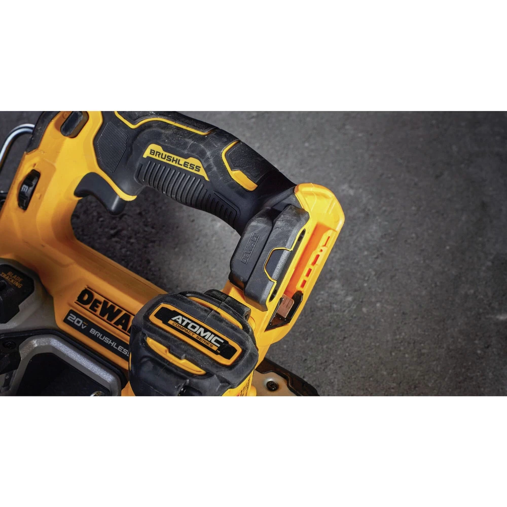 Dewalt 20V MAX ATOMIC Brushless Lithium-Ion 1-3/4 In. Cordless Compact Bandsaw (Tool Only) - DCS377B 12 Dewalt 20V MAX ATOMIC Brushless Lithium-Ion 1-3/4 In. Cordless Compact Bandsaw (Tool Only) - DCS377B - Image 10