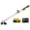 Dewalt 20V MAX Lithium-Ion Cordless 14 In. Folding String Trimmer Kit (5 Ah) - DCST922P1 -PowerPro Tools dewndcst922p1