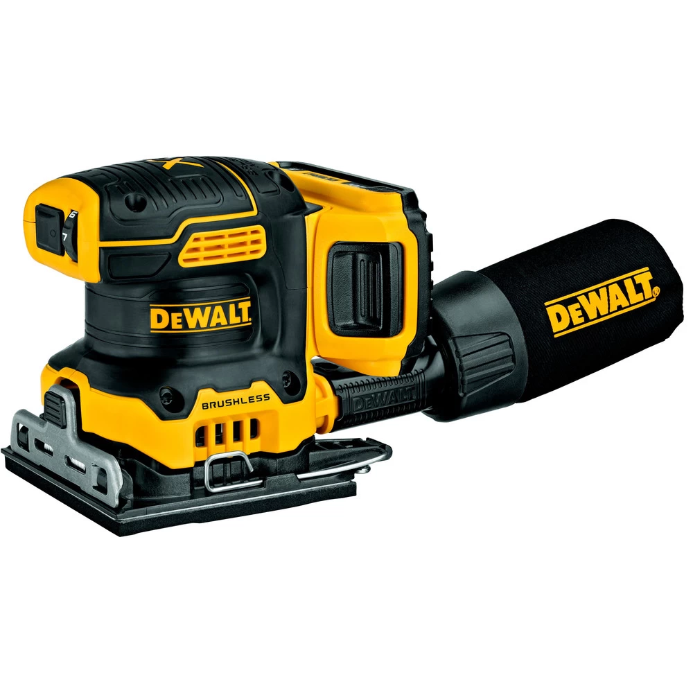 Dewalt 20V MAX XR Lithium-Ion Variable Speed 1/4 In. Sheet Cordless Sander Kit (2 Ah) - DCW200D1 4 Dewalt 20V MAX XR Lithium-Ion Variable Speed 1/4 In. Sheet Cordless Sander Kit (2 Ah) - DCW200D1 - Image 3