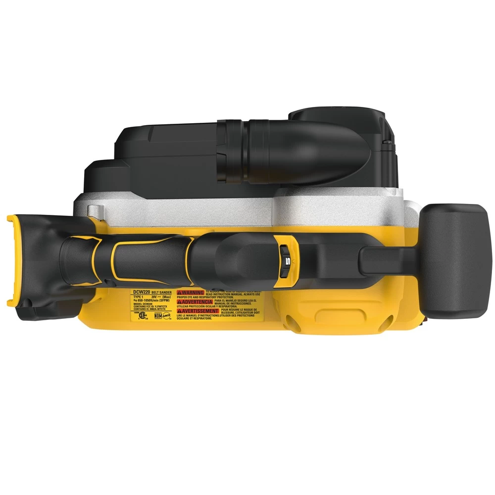 Dewalt 20V MAX XR Brushless 3x21 In. Cordless Belt Sander (Tool Only) - DCW220B 7 Dewalt 20V MAX XR Brushless 3x21 In. Cordless Belt Sander (Tool Only) - DCW220B - Image 5