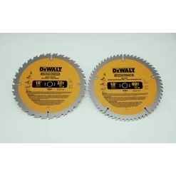 Dewalt 2 Pc 10 In. Series 20 Circular Saw Blade Combo Pack - DW3106P5 15 Dewalt 2 Pc 10 In. Series 20 Circular Saw Blade Combo Pack - DW3106P5 -PowerPro Tools dewndw3106p5 d