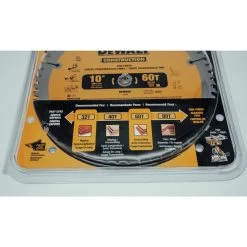 Dewalt 2 Pc 10 In. Series 20 Circular Saw Blade Combo Pack - DW3106P5 18 Dewalt 2 Pc 10 In. Series 20 Circular Saw Blade Combo Pack - DW3106P5 -PowerPro Tools dewndw3106p5 g