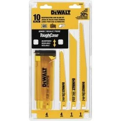 Dewalt 10-Piece Bi-Metal Reciprocating Saw Blade Set - DW4898