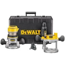 Dewalt 1-3/4 HP Fixed Base And Plunge Router Combo Kit - DW616PK