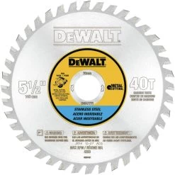 Dewalt 30T 5-1/2 In. Stainless Steel Metal Cutting With 20mm Arbor - DWA7771
