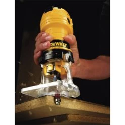 Dewalt 4.5 Amp Single Speed 1/4 In. Laminate Trimmer - DWE6000 -PowerPro Tools dewndwe6000 d
