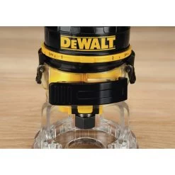 Dewalt 4.5 Amp Single Speed 1/4 In. Laminate Trimmer - DWE6000 -PowerPro Tools dewndwe6000 f