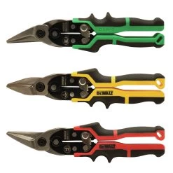 Dewalt 3-Piece Ergo Aviation Snips - DWHT14676