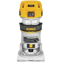 Dewalt 110V 7 Amp 1-1/4 HP Variable Speed Max Torque Corded Compact Router - DWP611