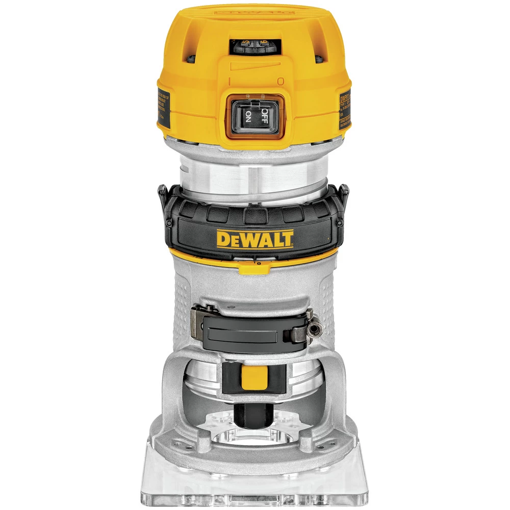 Dewalt 110V 7 Amp 1-1/4 HP Variable Speed Max Torque Corded Compact Router - DWP611 3 Dewalt 110V 7 Amp 1-1/4 HP Variable Speed Max Torque Corded Compact Router - DWP611