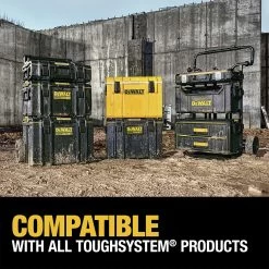 Dewalt TOUGHSYSTEM 2.0 Tool Box - Black - DWST08165 -PowerPro Tools dewndwst08165 j
