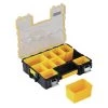 Dewalt 14 In. X 17-1/2 In. X 4-1/2 In. Deep Pro Organizer With Metal Latch - Yellow/Clear/Black - DWST14825 -PowerPro Tools dewndwst14825