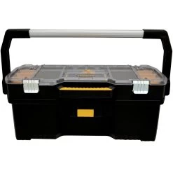 Dewalt DWST24075 12.72 In. X 24 In. X 11.2 In. Tote With Removable Organizer - Black