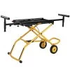 Dewalt DWX726 25 In. X 60 In. X 32.5 In. Heavy-Duty Rolling Miter Saw Stand - Yellow/Black 2 Dewalt DWX726 25 In. X 60 In. X 32.5 In. Heavy-Duty Rolling Miter Saw Stand - Yellow/Black -PowerPro Tools dewndwx726