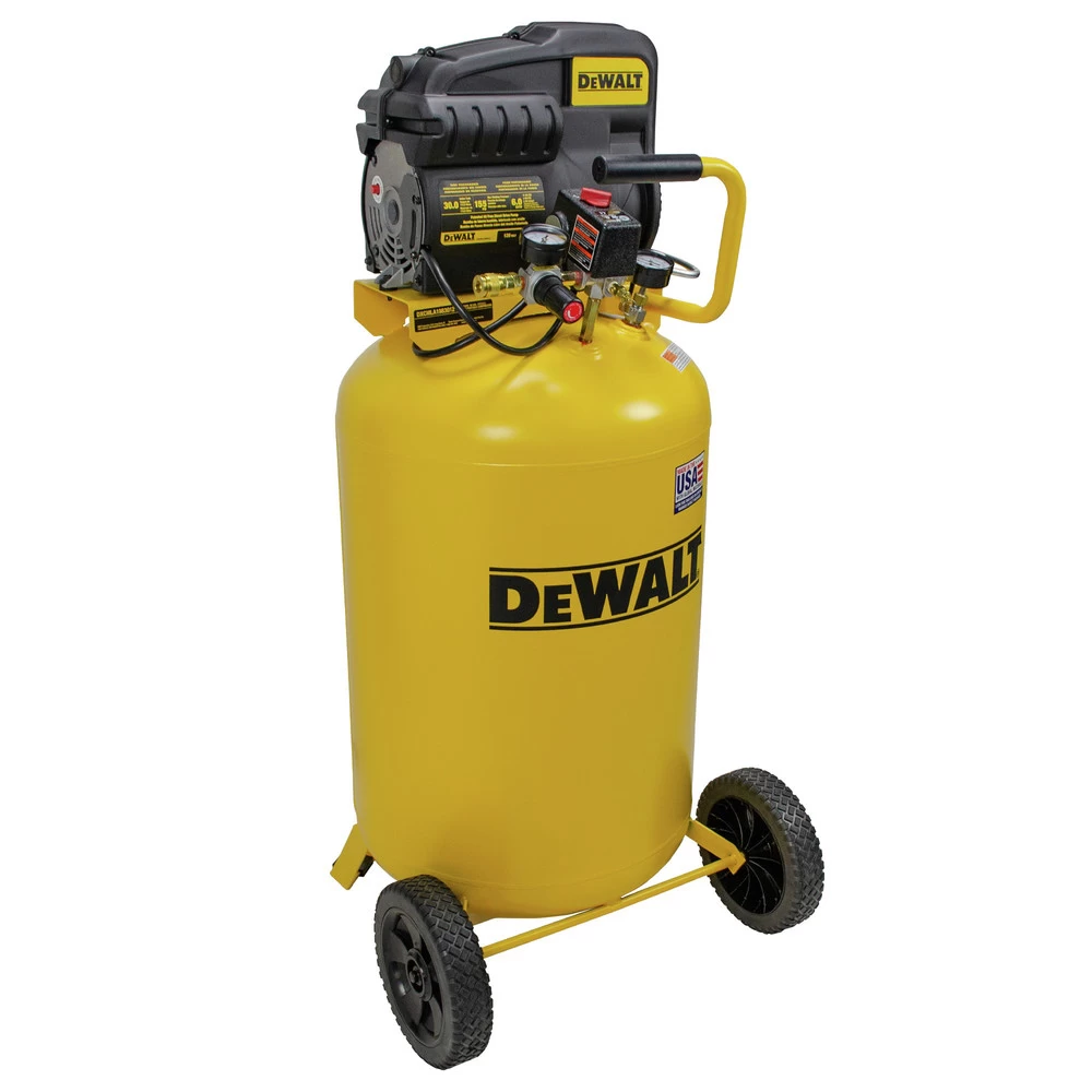 Dewalt 1.9 HP 30 Gallon Oil-Free Vertical Truck Mount Air Compressor - DXCMLA1983012 4 Dewalt 1.9 HP 30 Gallon Oil-Free Vertical Truck Mount Air Compressor - DXCMLA1983012 - Image 2