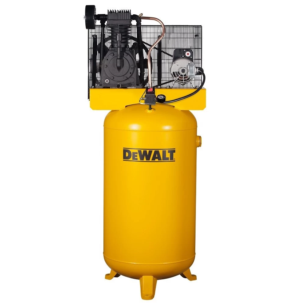 Dewalt DXCMV5048055.1 5 HP 80 Gallon Oil-Lube Vertical Stationary Air Compressor 3 Dewalt DXCMV5048055.1 5 HP 80 Gallon Oil-Lube Vertical Stationary Air Compressor