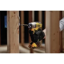 Factory Reconditioned Dewalt DCF801F2R XTREME 12V MAX Brushless Lithium-Ion 1/4 In. Cordless Impact Driver Kit (2 Ah) -PowerPro Tools dewrdcf801f2r g