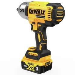 Factory Reconditioned Dewalt 20V MAX XR Brushless Lithium-Ion 1/2 In. Cordless High Torque Impact Wrench Kit With Hog Ring Anvil (5 Ah) - DCF900P1R 18 Factory Reconditioned Dewalt 20V MAX XR Brushless Lithium-Ion 1/2 In. Cordless High Torque Impact Wrench Kit With Hog Ring Anvil (5 Ah) - DCF900P1R -PowerPro Tools dewrdcf900p1r f