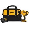 Factory Reconditioned Dewalt 20V MAX 2.0 Ah Cordless Lithium-Ion 16 Gauge 2-1/2 In. 20 Degree Angled Finish Nailer Kit - DCN660D1R -PowerPro Tools dewrdcn660d1r