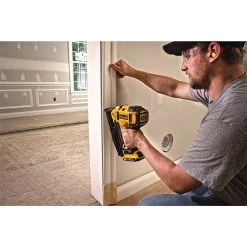 Factory Reconditioned Dewalt 20V MAX 2.0 Ah Cordless Lithium-Ion 16 Gauge 2-1/2 In. 20 Degree Angled Finish Nailer Kit - DCN660D1R -PowerPro Tools dewrdcn660d1r g