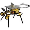 Factory Reconditioned Dewalt Site-Pro 15 Amp Compact 10 In. Jobsite Table Saw With Rolling Stand - DWE7491RSR