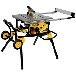 Factory Reconditioned Dewalt Site-Pro 15 Amp Compact 10 In. Jobsite Table Saw With Rolling Stand - DWE7491RSR