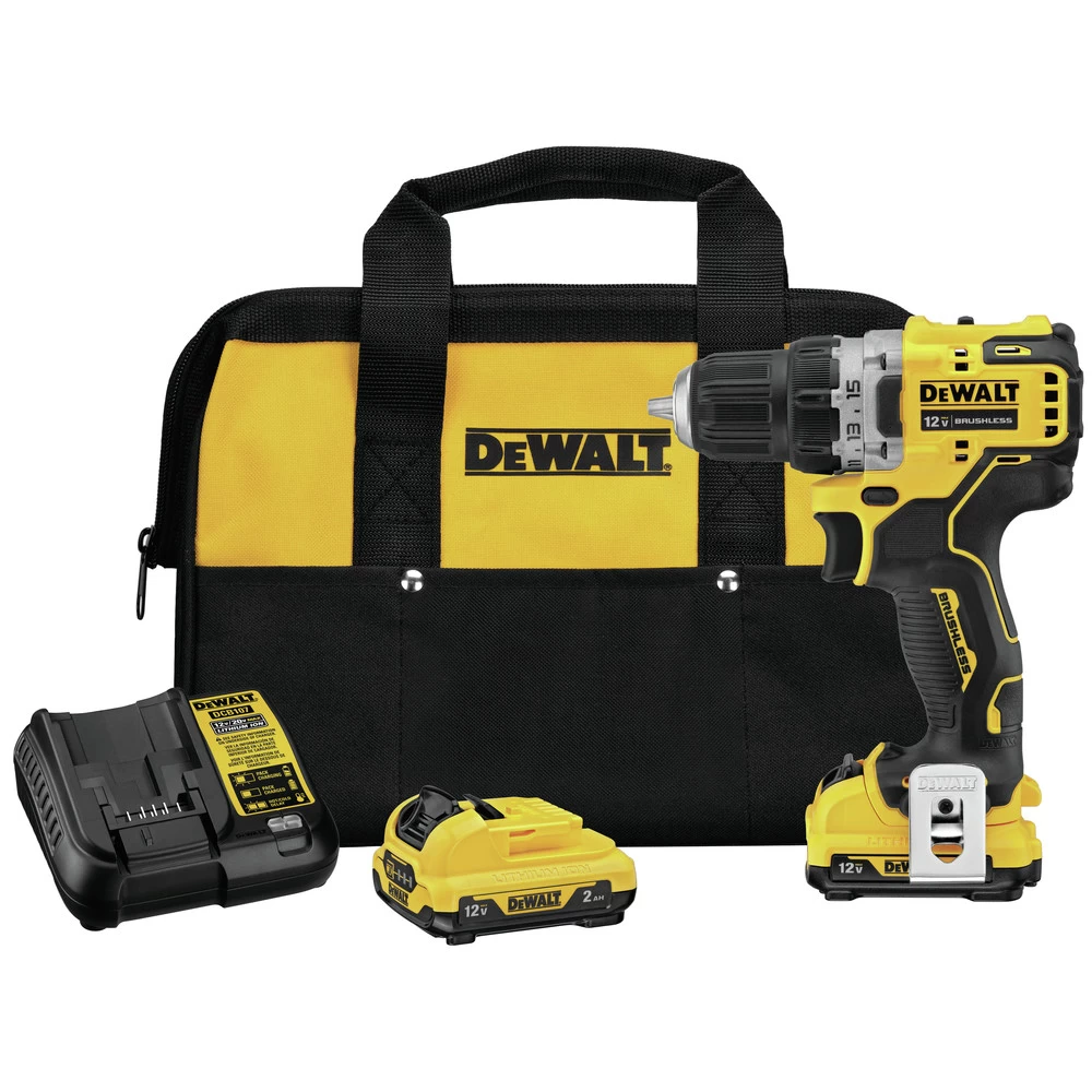 Factory Reconditioned Dewalt DCD701F2R XTREME 12V MAX Brushless Lithium-Ion 3/8 In. Cordless Drill Driver Kit (2 Ah) 3 Factory Reconditioned Dewalt DCD701F2R XTREME 12V MAX Brushless Lithium-Ion 3/8 In. Cordless Drill Driver Kit (2 Ah)
